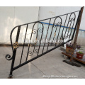 cheap decorative wrought iron exterior stair handrailing design